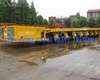 Transporte del módulo del remolque SPMT
